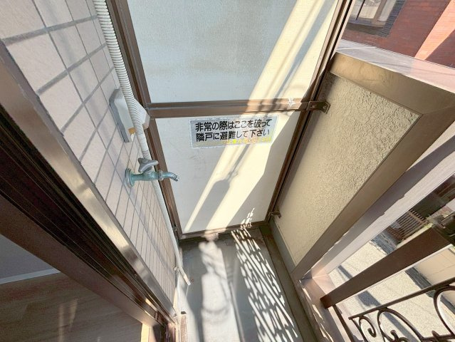 ヴィラ・リベルテ下新庄のバルコニー