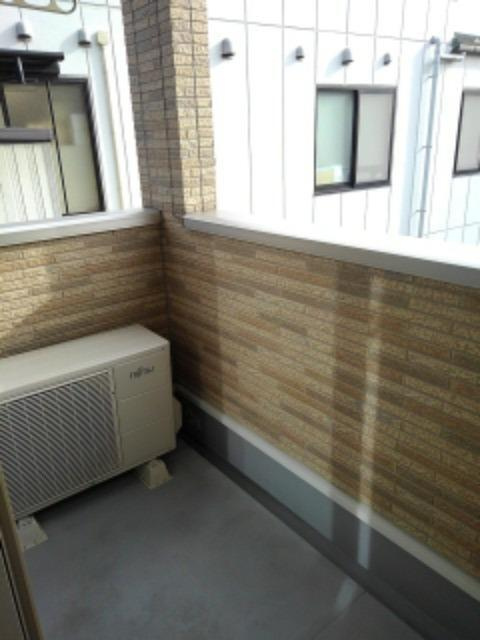 ラフレシール あきる野のバルコニー