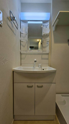 【洗面所】 | ハーモニーテラス西竹ノ塚 | 別号室イメージの為、現状を優先致します。