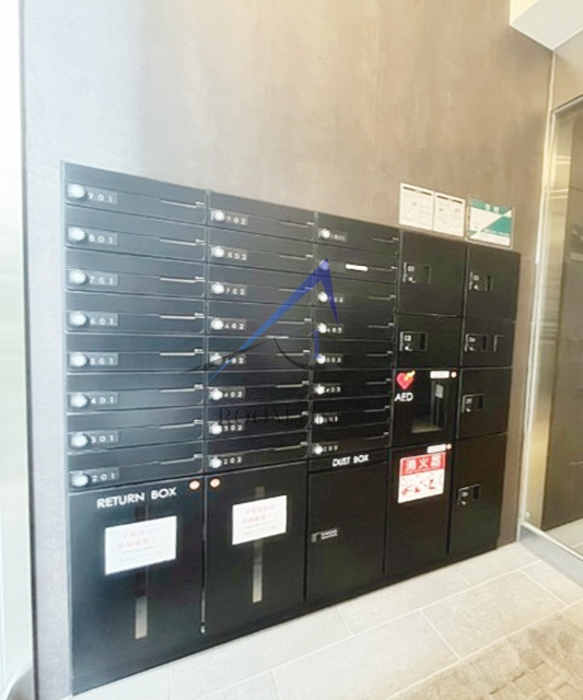 ラ・ヴィエルジュ白金のその他共用部分|集合ポストと宅配ボックスです。