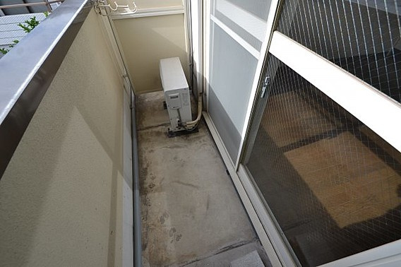 六甲カーサ・デ・ピエドラのバルコニー