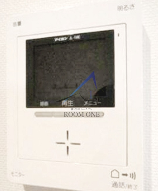 プライムハウス羽田のセキュリティ|モニター付きインターホンです。