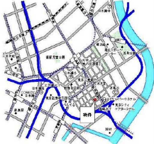 パークアクシス日本橋ステージの地図