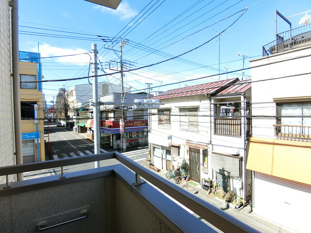 プチメゾン横山のバルコニー