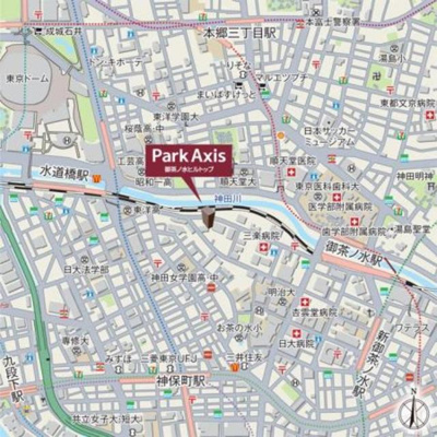 【地図】 | パークアクシス御茶ノ水ヒルトップ