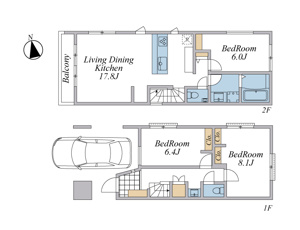 【間取り】 | ご自宅から現地まで、当社スタッフがお車にて、「お迎え・お送り」をしております。ぜひお気軽にお問い合わせくださいませ♪