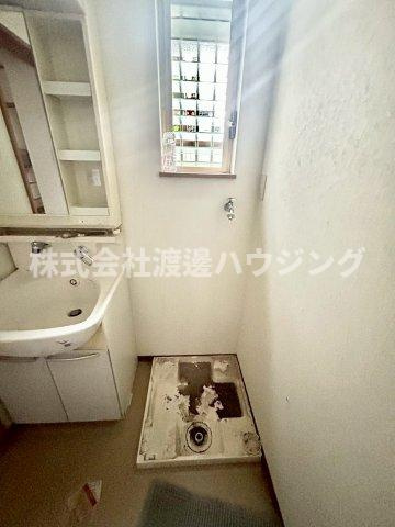 松原１丁目テラスハウスの設備|室内洗濯パン