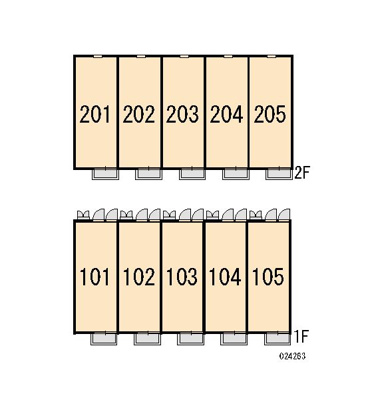 【区画図】 | レオパレスヒロ