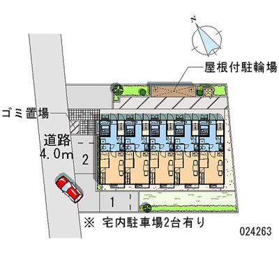 【区画図】 | レオパレスヒロ