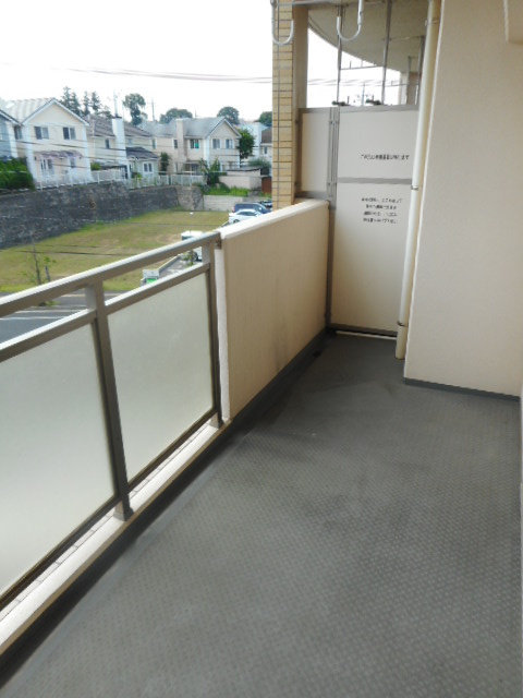 ヴェルジールのバルコニー|陽当たり良好なバルコニーです