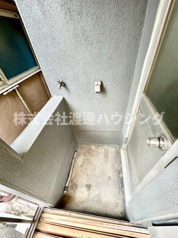 池島町4丁目一戸建の設備|洗濯機置場