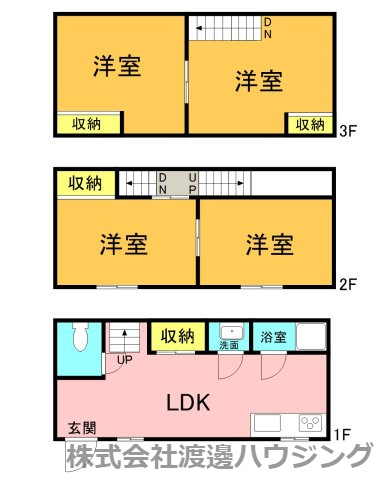 池島町4丁目一戸建の間取り