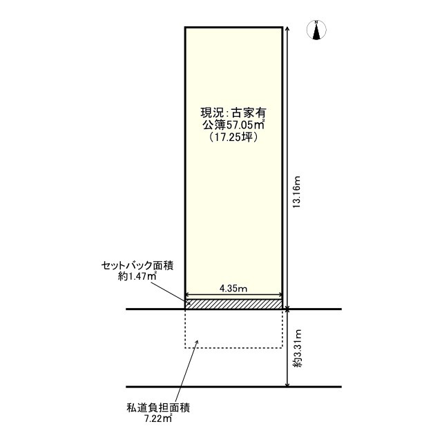 紫野中柏野町の土地図|建築条件無し売り土地！お好きな工務店、ハウスメーカーで建築可能！