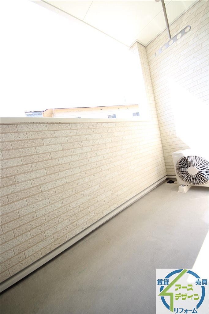 サージェ林　Ⅱのバルコニー