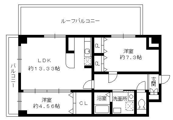 ラピスラズリ桜坂の間取り