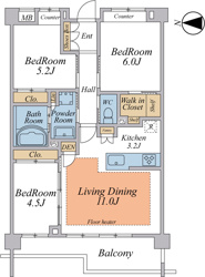 【間取り】 | ご自宅から現地まで、当社スタッフがお車にて、「お迎え・お送り」をしております。ぜひお気軽にお問い合わせくださいませ♪