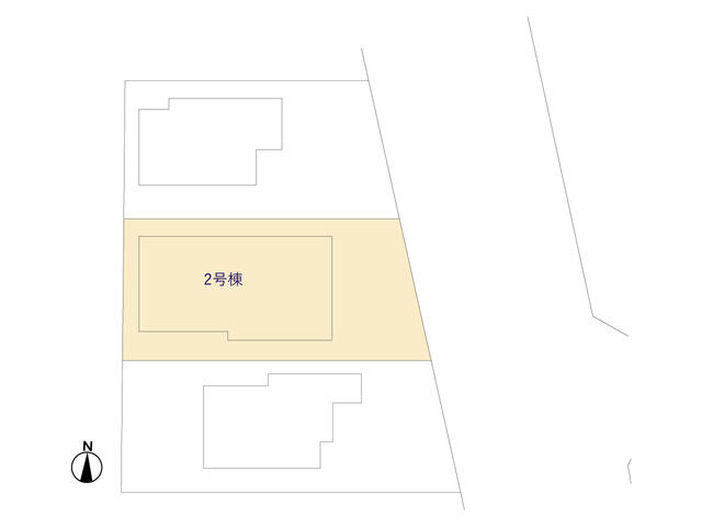 グラファーレ下野市仁良川２期　新築一戸建ての区画図