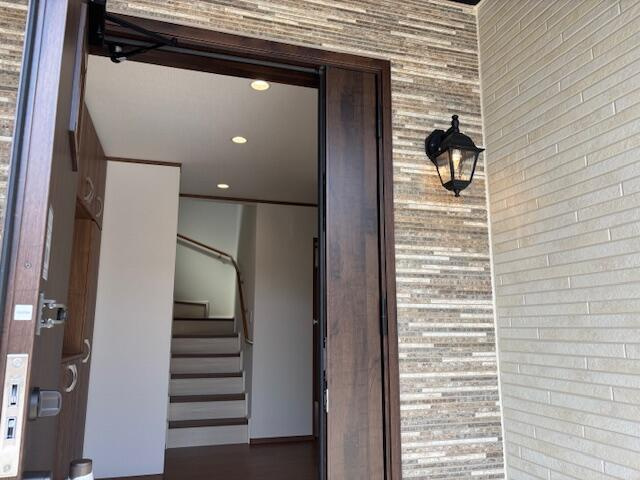 ハートフルタウン下野市緑３丁目１期　新築一戸建ての玄関