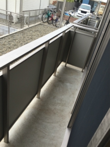 セブンスＫのバルコニー