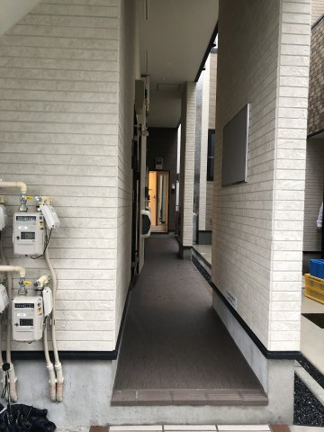 ヴィラ竹の塚のロビー