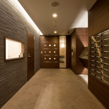 カスタリア大井町のロビー