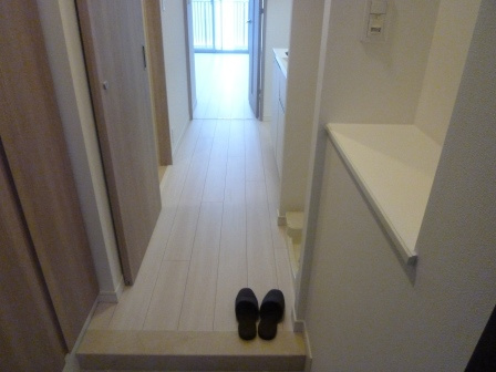 プライマル勝どきの玄関