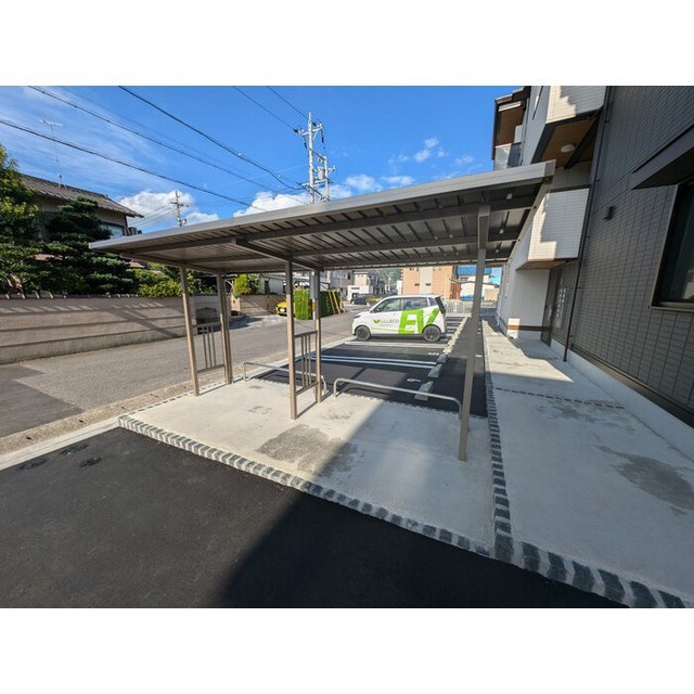 岐阜市福光東３丁目のアパートのその他|駐輪場