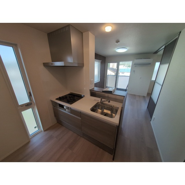 岐阜市福光東３丁目のアパートのキッチン