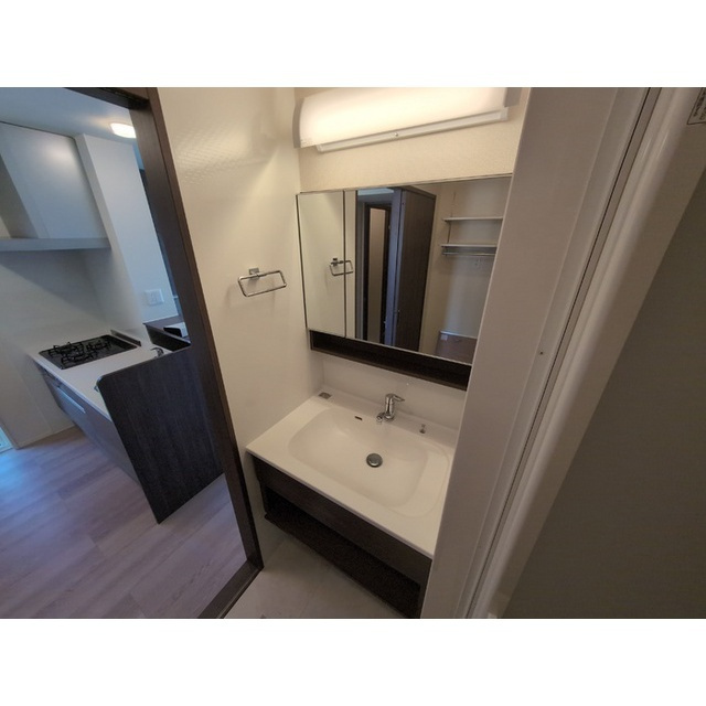 岐阜市福光東３丁目のアパートの洗面所