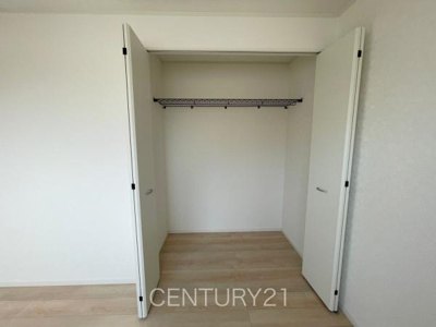 【収納】 | 前橋市下細井町第１０（２号棟） | ハンガーパイプ付きクローゼットです。