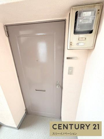 ニッサンハイツの玄関|★表玄関★