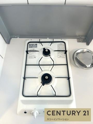 大阪市大正区千島１丁目の賃貸マンションのキッチン|★2口コンロ★