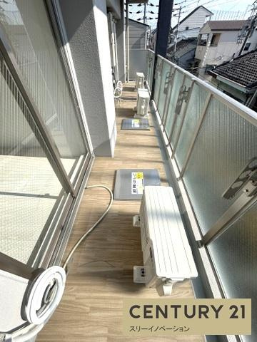 大阪市大正区千島１丁目の賃貸マンションのバルコニー|★バルコニー★