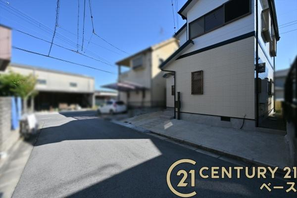 香芝市畑５丁目　一戸建の前面道路含む現地写真|■現地撮影写真■お気軽にお問い合わせくださいませ！