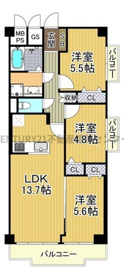 【間取り】 | ドムール南恩加島