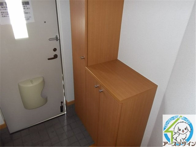 ラ・リヴィエールⅡの玄関|※パース写真