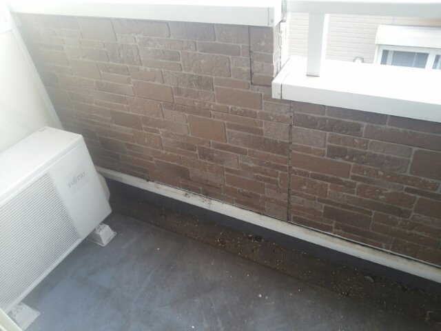 プレシャスコートＫ東松江Ⅱのバルコニー