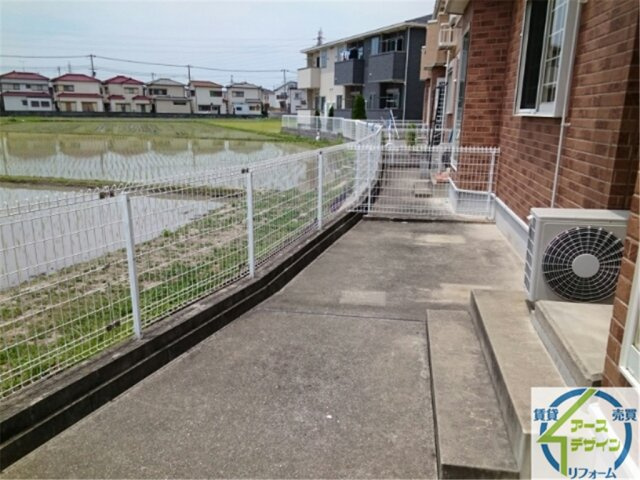 グラディートⅠのバルコニー|※パース写真