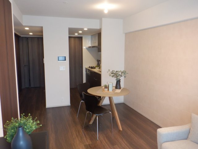 ブランズ神楽坂の居間・リビング