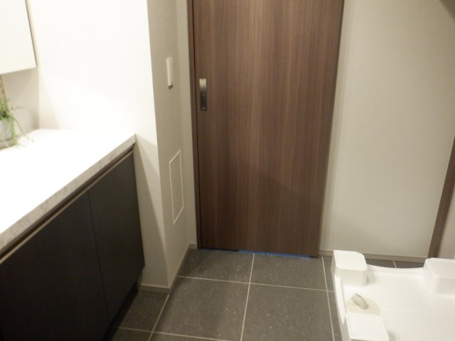 ブランズ神楽坂の脱衣所