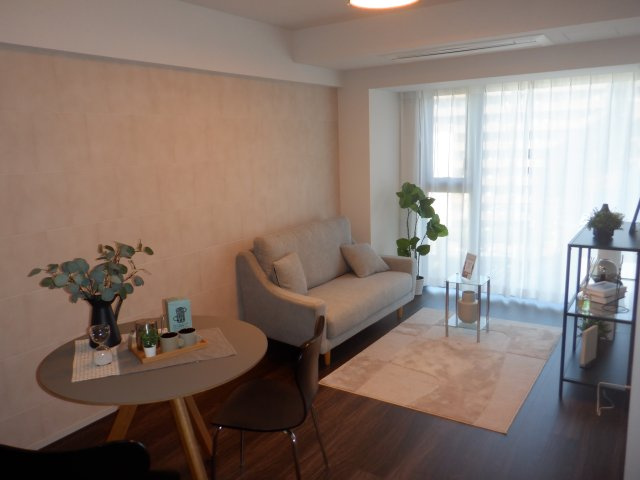 ブランズ神楽坂の居間・リビング