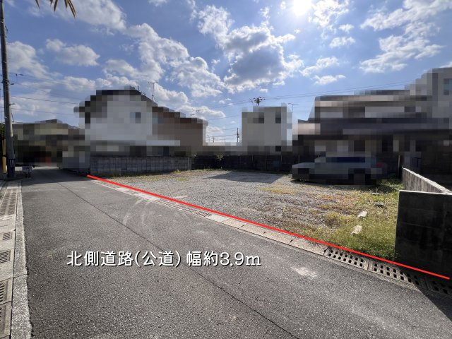 【前面道路含む現地写真】 | 高知市薊野中町