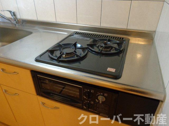 サンタクララのキッチン|ガスコンロ