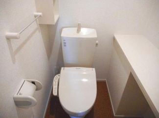 【トイレ】 | フェリシア | 落ち着いた色調のトイレです