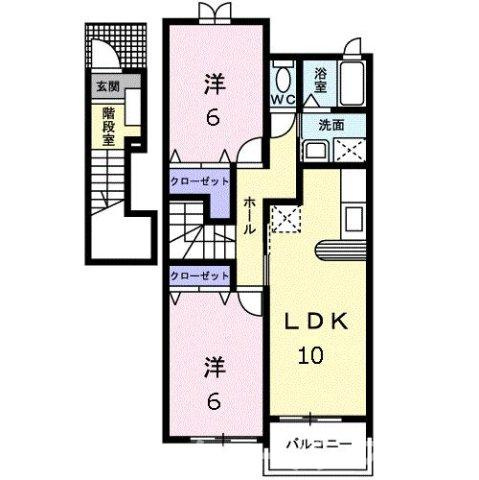 ヴィータ・リベラ国分寺Ｃの間取り