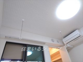 広島市安佐北区亀山３丁目のアパートのその他|室内物干し