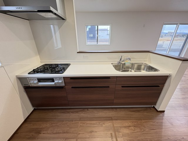 【キッチン】 | 本庄市西五十子第２期　ワイウッドコート　新築戸建　全7区画　1号棟