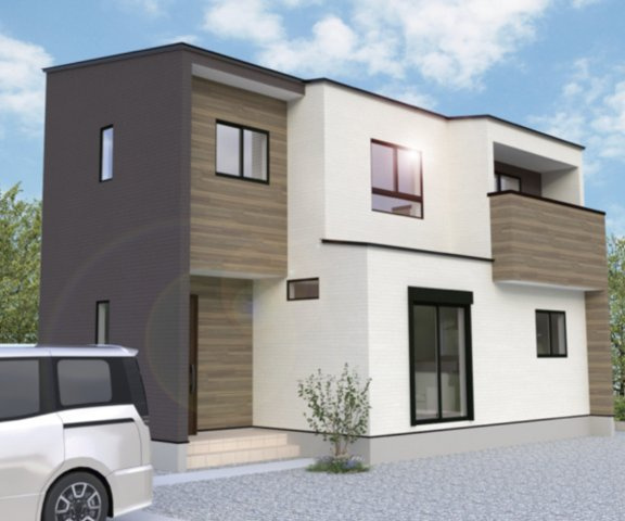 【完成予想図】 | 本庄市西五十子第２期　ワイウッドコート　新築戸建　全7区画　1号棟