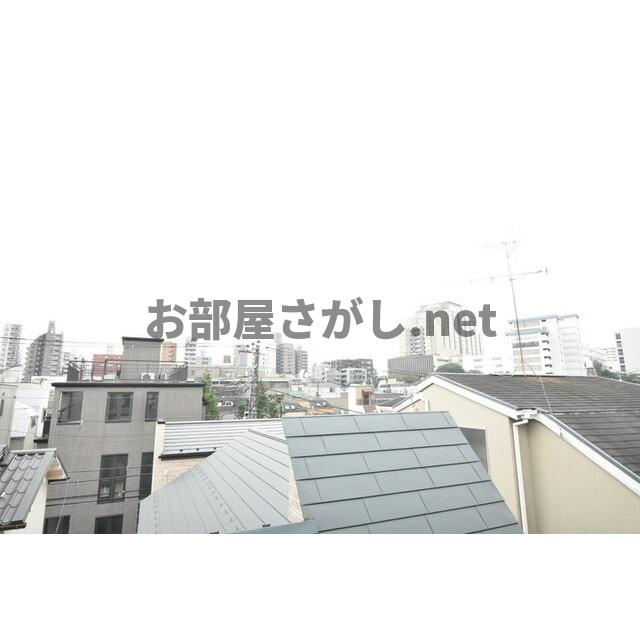 モダンテラス早稲田の展望|明るい色調の室内です