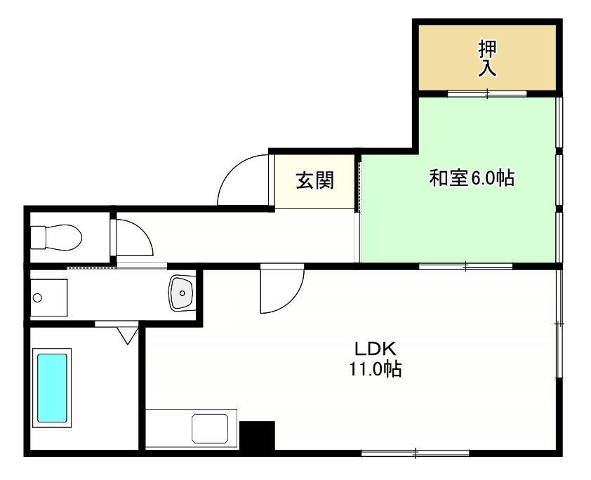 INビルの間取り